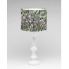 Ferns and bluebells silk lampshade