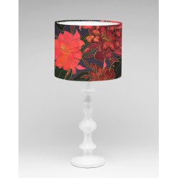 Rhododendron silk lampshade