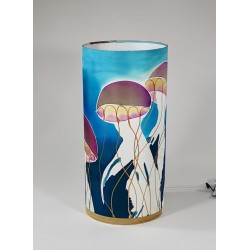 Jellyfish silk tablelight