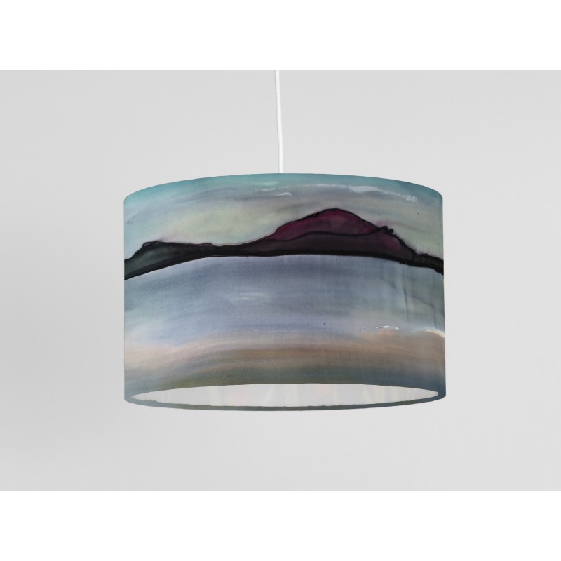 Tides Out silk ceiling shade