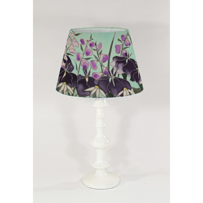 Dawn Hedgerow silk lampshade