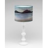 Tides Out silk lampshade