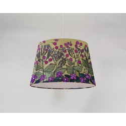 Red campion silk ceiling cone shade