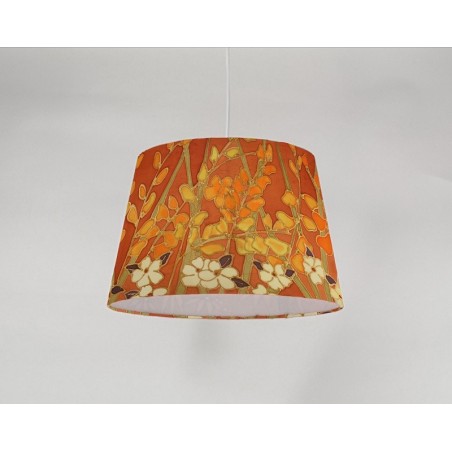 Crocosmia silk ceiling cone shade