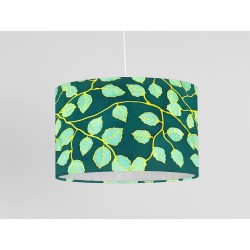 Beech leaves print ceiling shade
