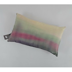 Heather silk cushion