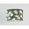 Greater Periwinkle print ceiling shade
