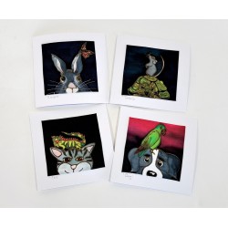Pets greeting card pack