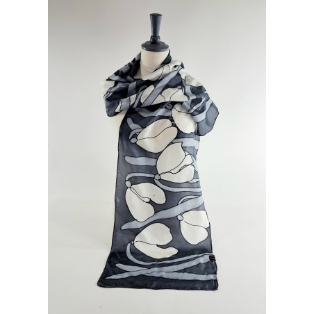 Thin best sale silk scarf