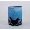 Christmas bird lantern- Blackbird