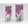 Fuchsia print tablelight